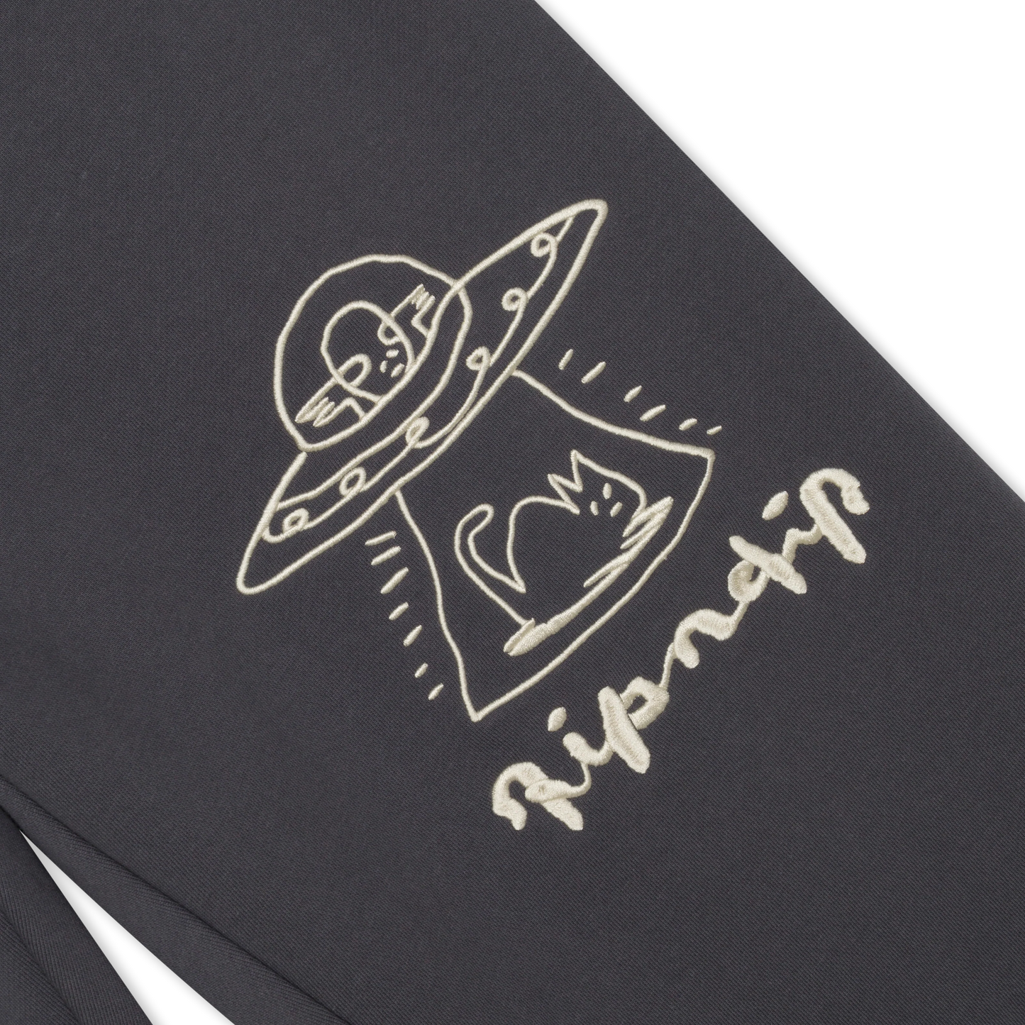 Blonded Straight Leg Sweatpants (Charcoal)