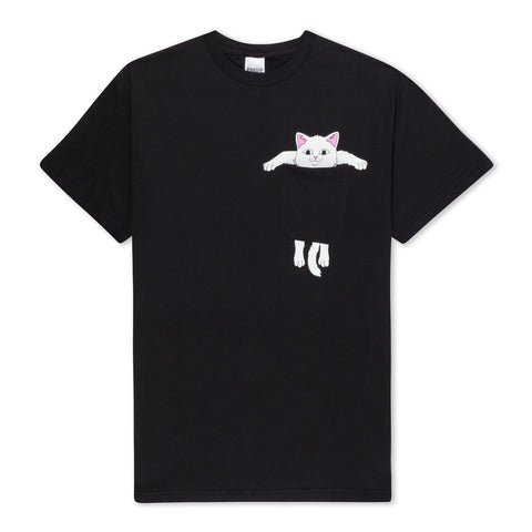 Broke The Pocket Pocket Tee (Black)