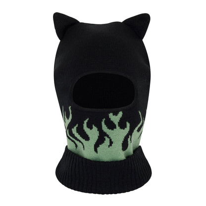 Volt Kitty Ears Balaclava (Black)