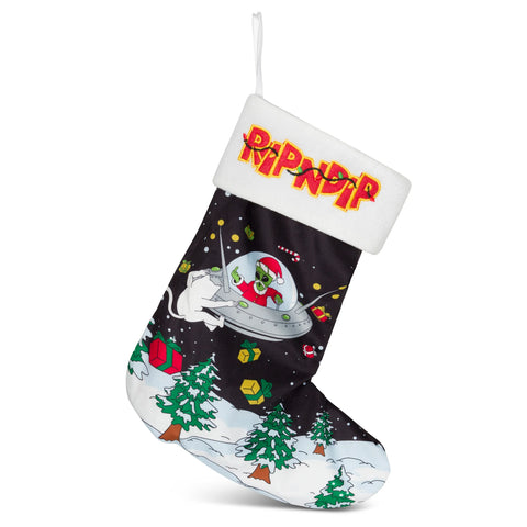 Space Santa Christmas Stocking