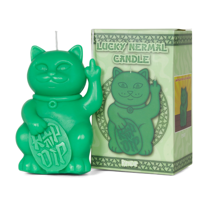 Lucky Nermal Candle (White)