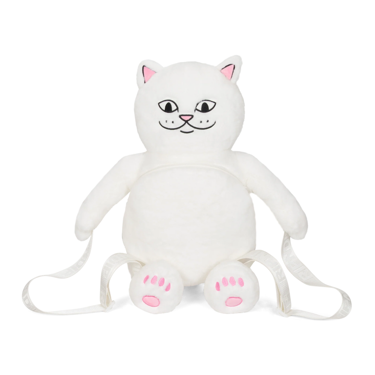 Lord Nermal Plush Backpack (White)