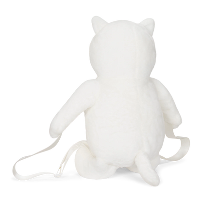 Lord Nermal Plush Backpack (White)