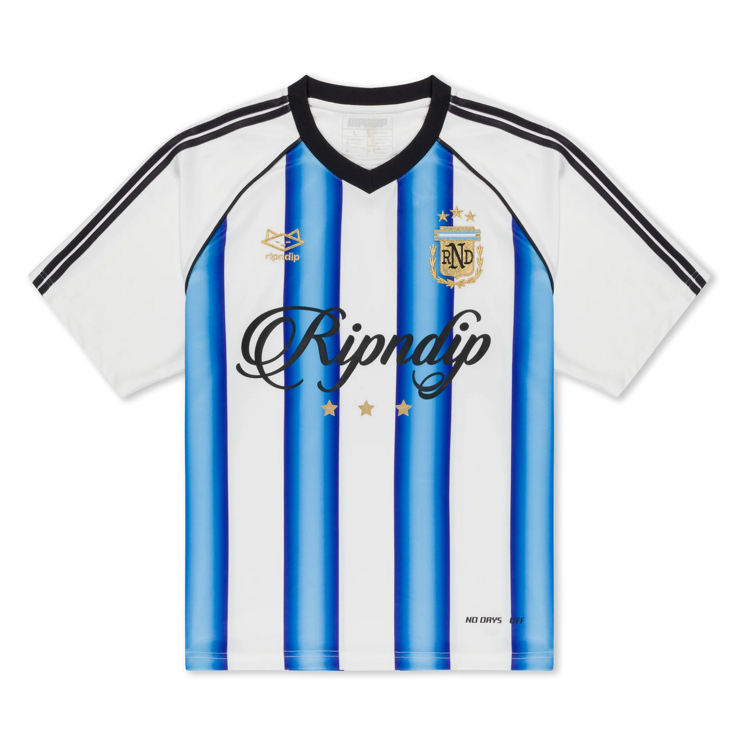 Ripndip Cup Argentina Soccer Jersey (White/Blue)