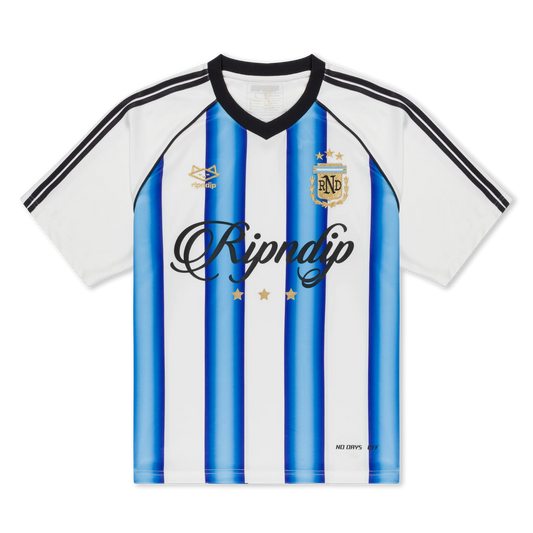 Ripndip Cup Argentina Soccer Jersey (White/Blue)