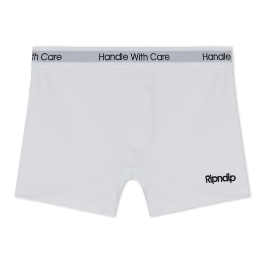 Handle With Care Boxers (White)