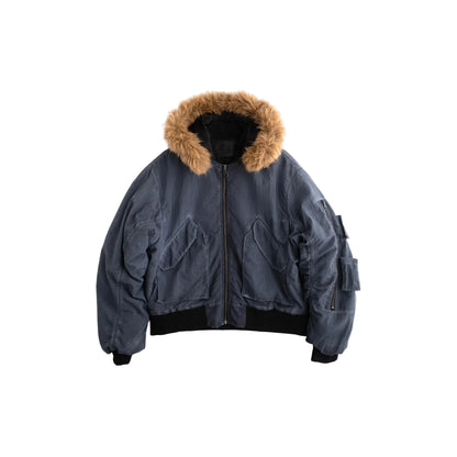 Fur Hood Bomber