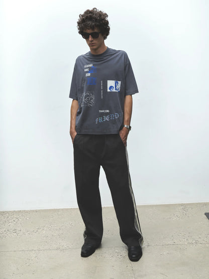 I'd Rather Tee (Vintage Blue)