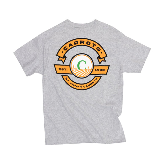 Label Tee (Heather Grey)