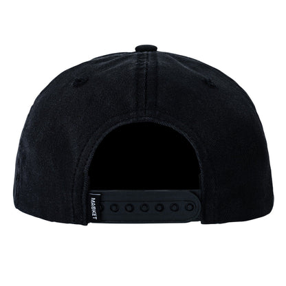 Vintage Arc 6-Panel Hat (Pirate Black)