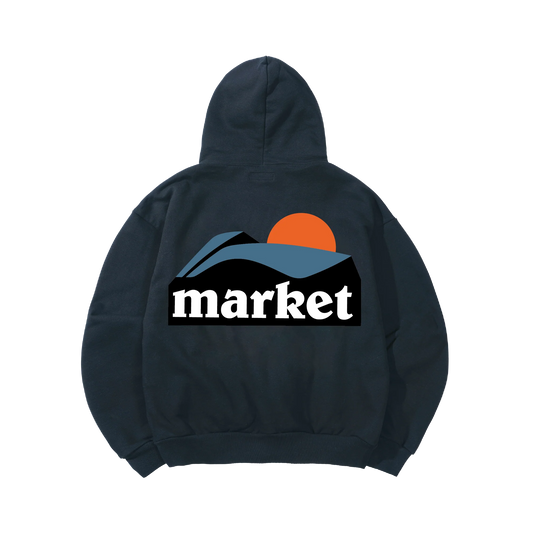 On The Horizon Hoodie (Dusty Blue)