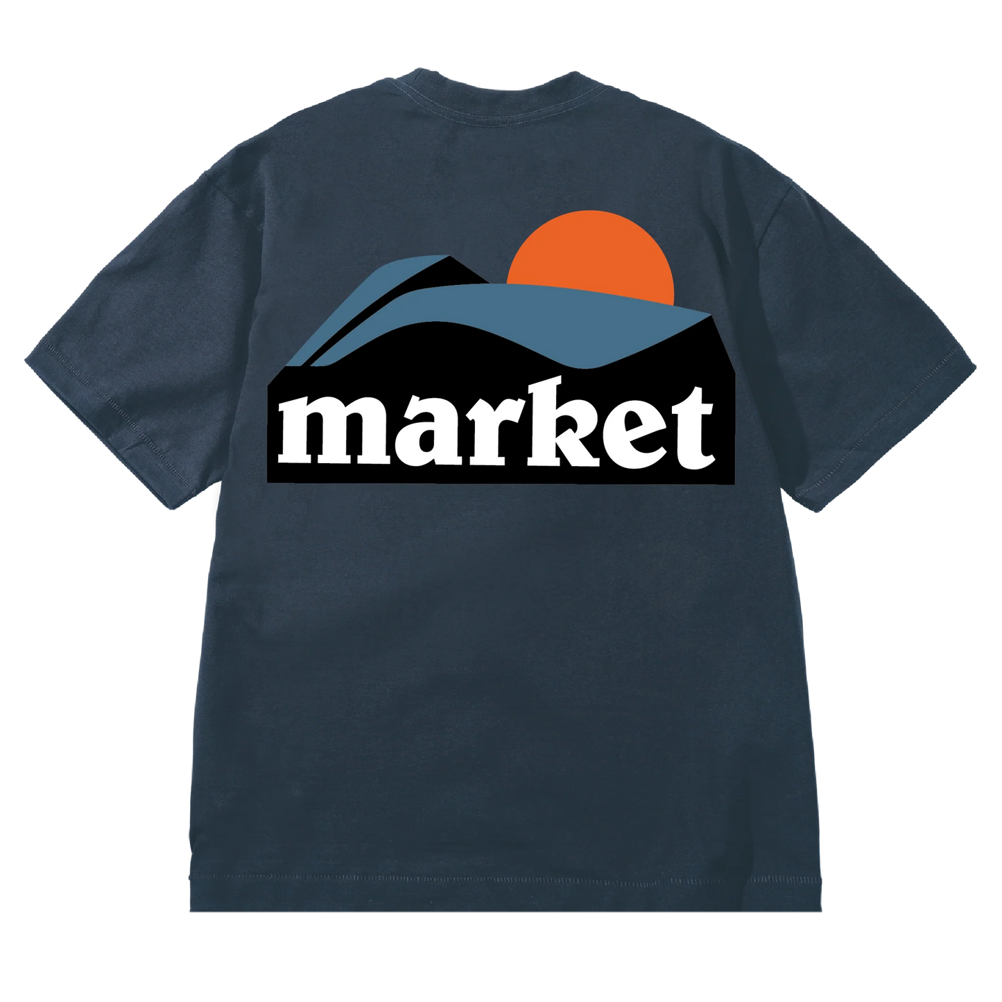 On The Horizon Tee (Dusty Blue)