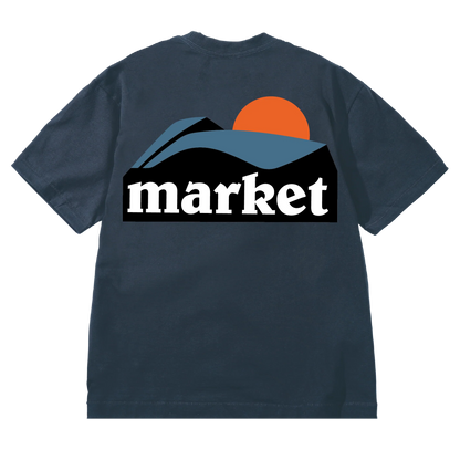 On The Horizon Tee (Dusty Blue)