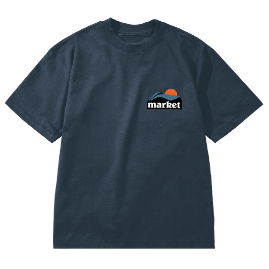 On The Horizon Tee (Dusty Blue)