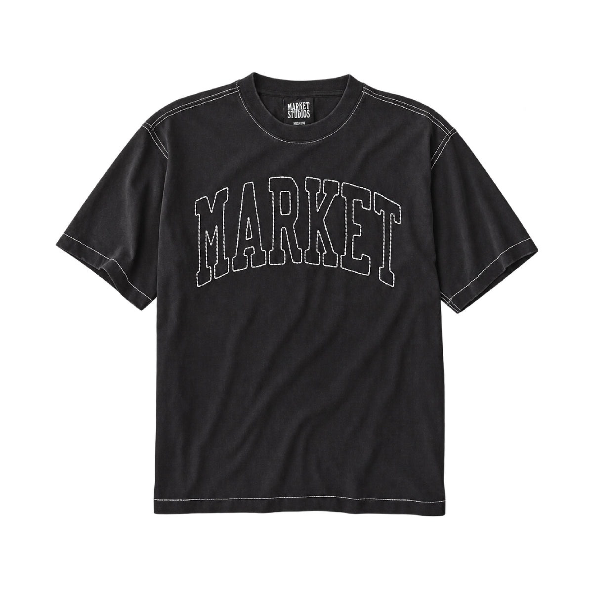 Big Stitch Tee (Black)