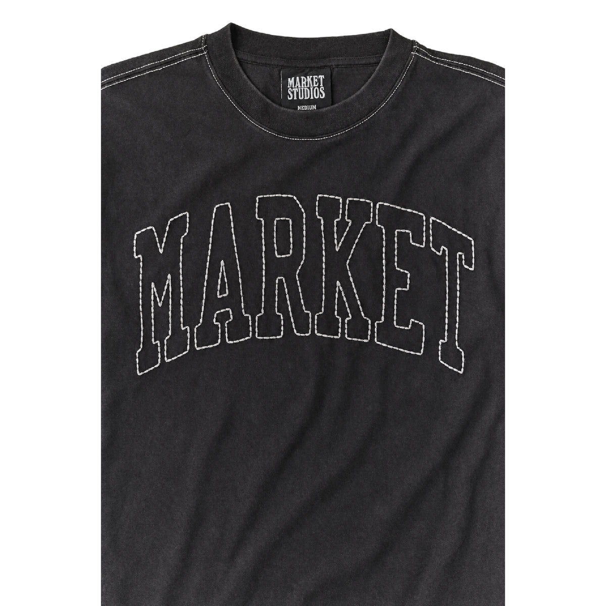Big Stitch Tee (Black)
