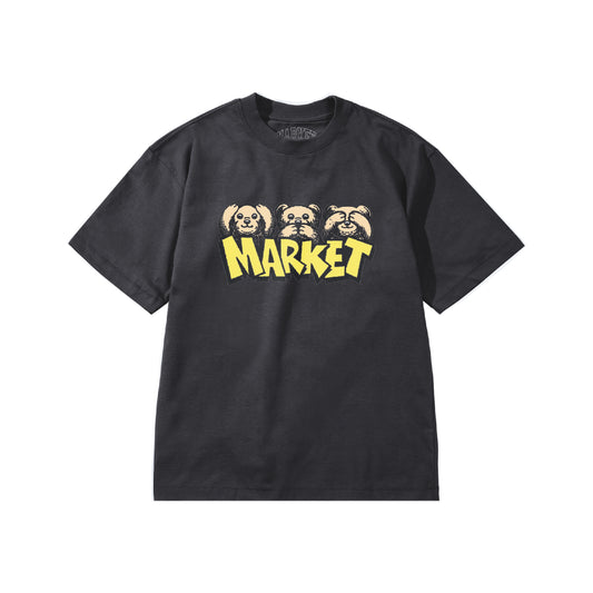 No Evil Bear Tee (Black)