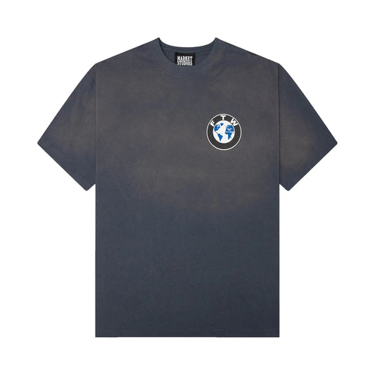 F The World Tee (Indigo Blue)
