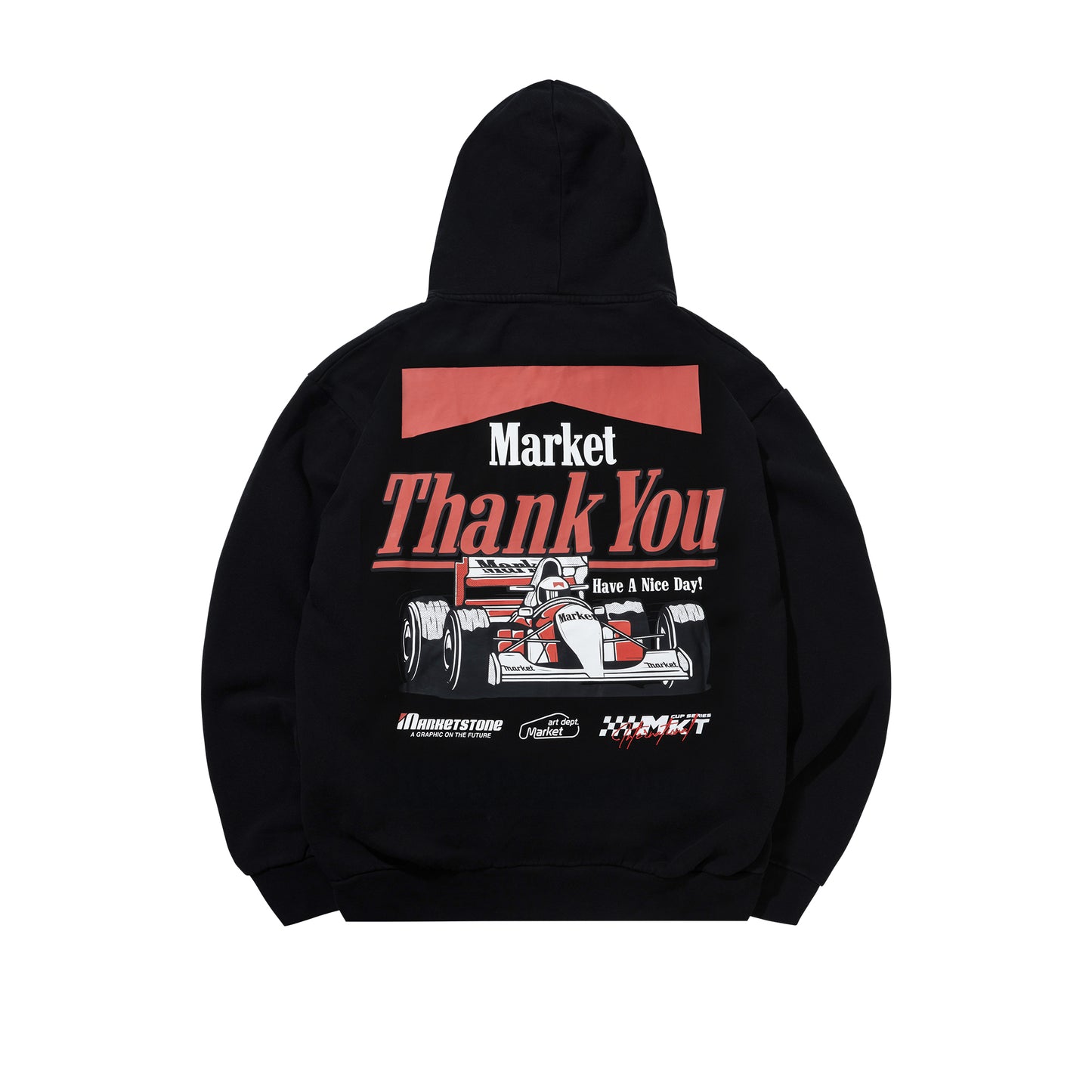 Have A Nice Race Hoodie (Washed Black)