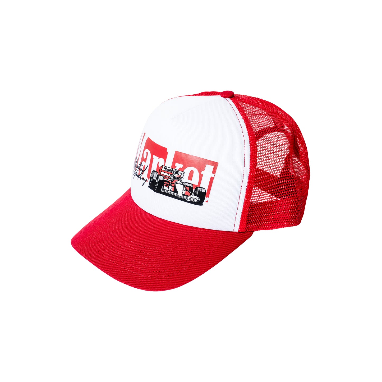 Formula Trucker Hat (Red/White)