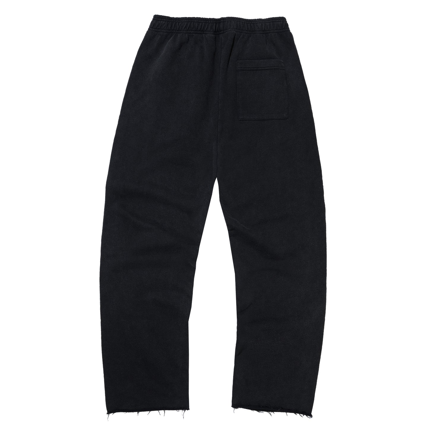 Shadow Arc Open Leg Sweatpants (Washed Black)