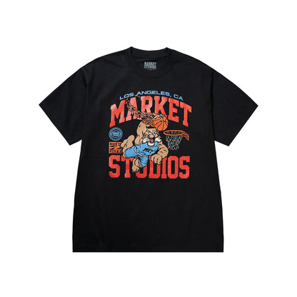 Ballin Bobcat Tee (Washed Black)