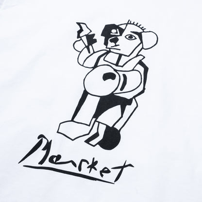 Cubism Bear Tee (White)