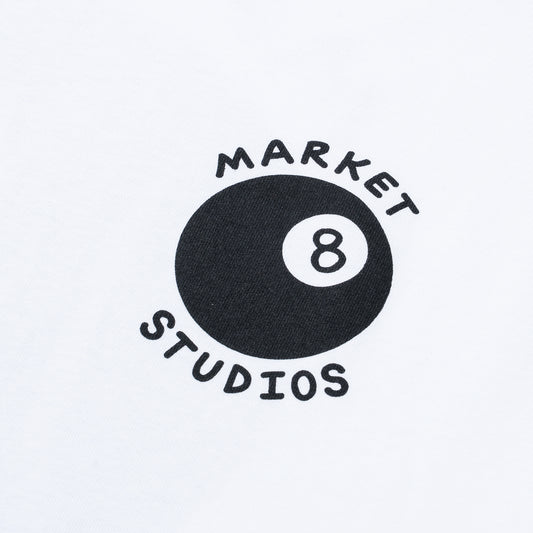 Eight Ball Tee (White)