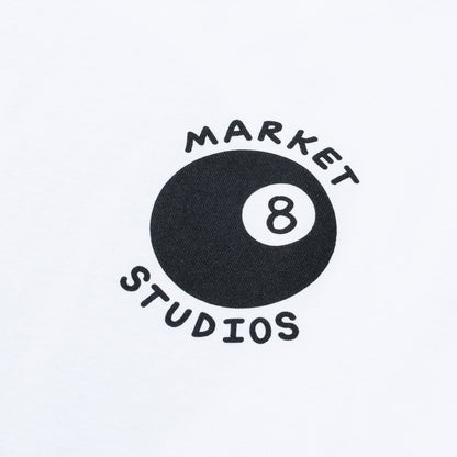 Eight Ball Tee (White)