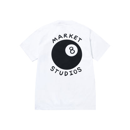 Eight Ball Tee (White)