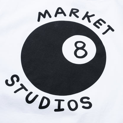 Eight Ball Tee (White)