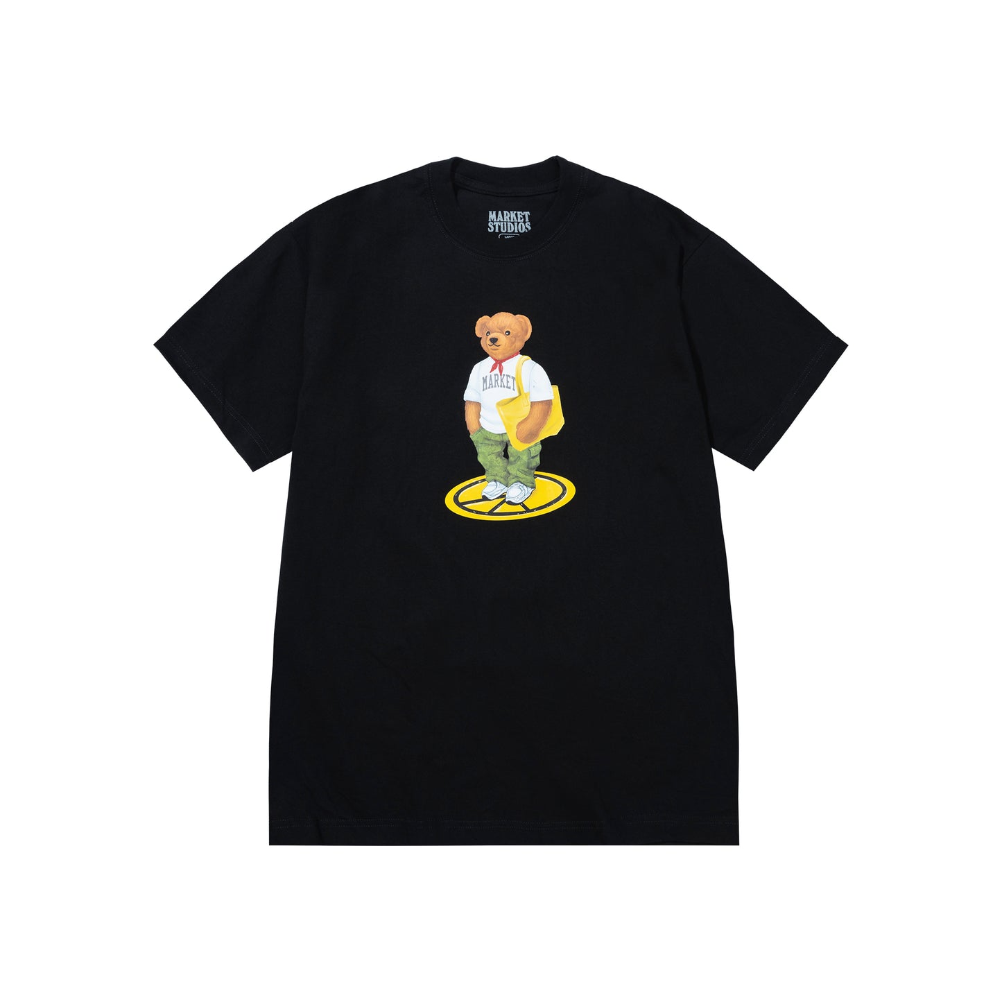 Stand For Peace Bear Tee (Jet Black)