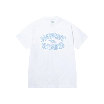 Smiley Old School Tee (White)