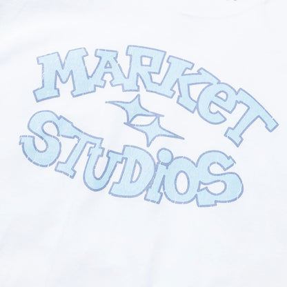 Smiley Old School Tee (White)