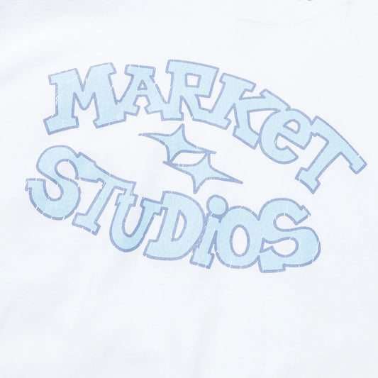 Smiley Old School Tee (White)