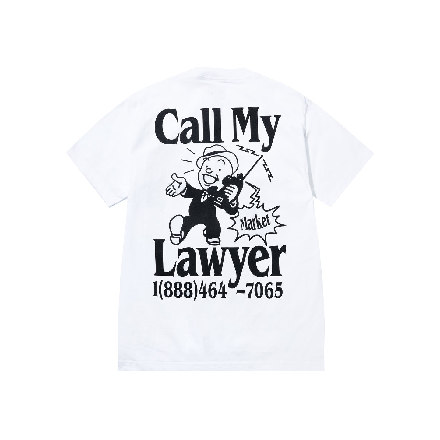 Walking And Talking Lawyer Tee (White)