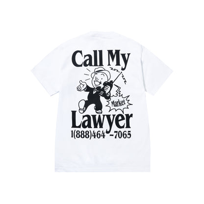 Walking And Talking Lawyer Tee (White)