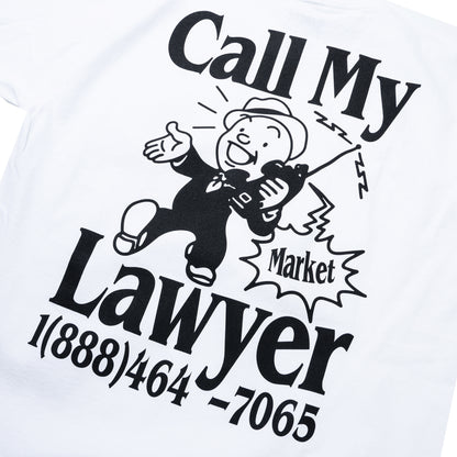 Walking And Talking Lawyer Tee (White)