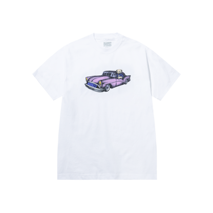 Lowrider Bear Tee (White)