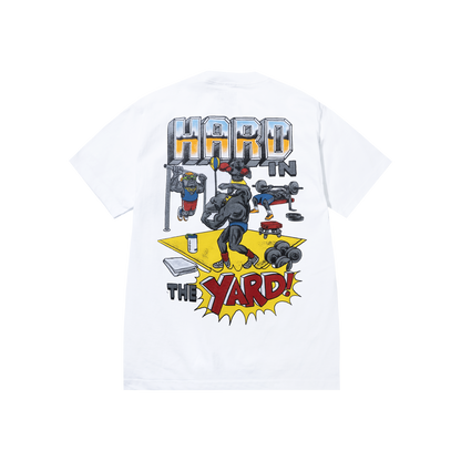 Hard In The Yard Tee (White)