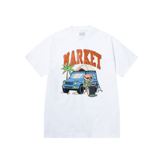 Car Camper Tee (White)