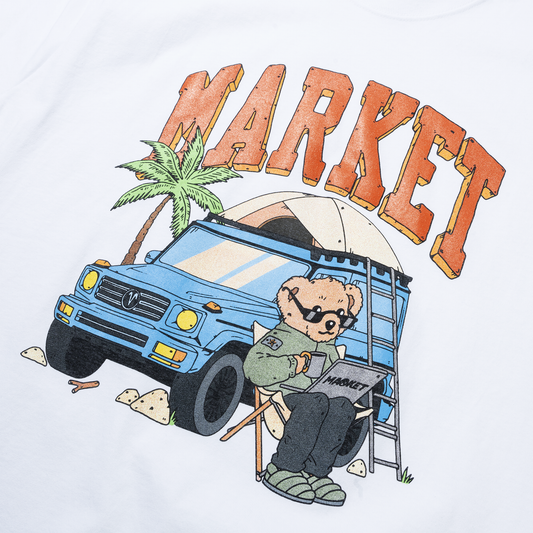 Car Camper Tee (White)