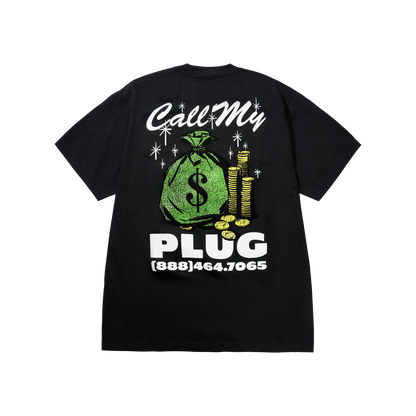 Call My Plug Tee (Black)