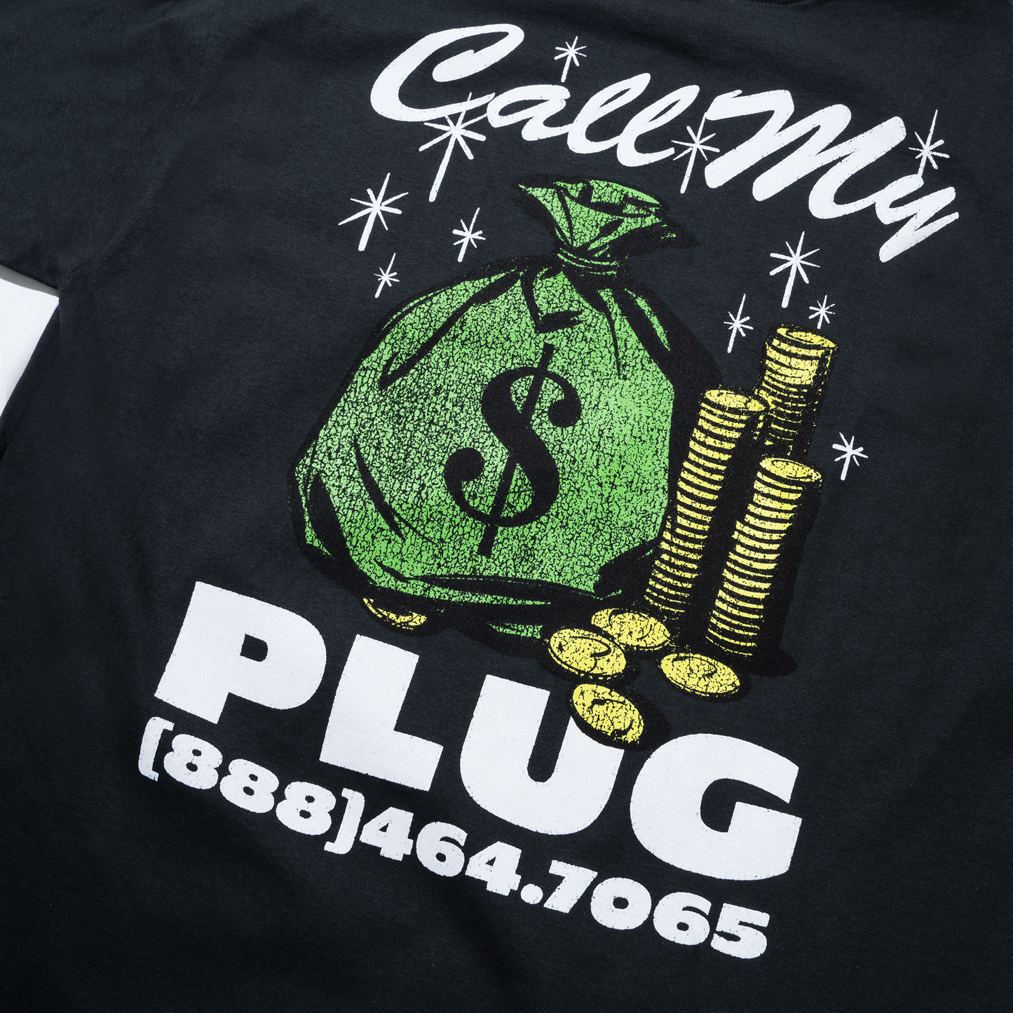 Call My Plug Tee (Black)