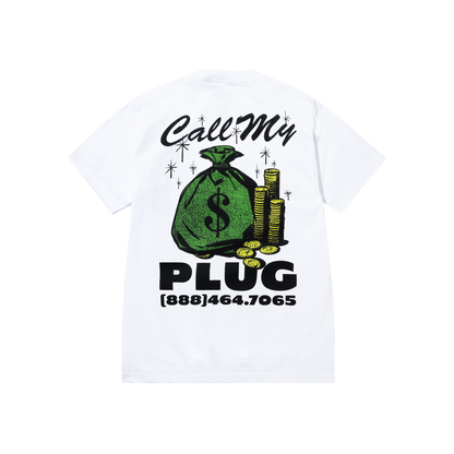Call My Plug Tee (White)