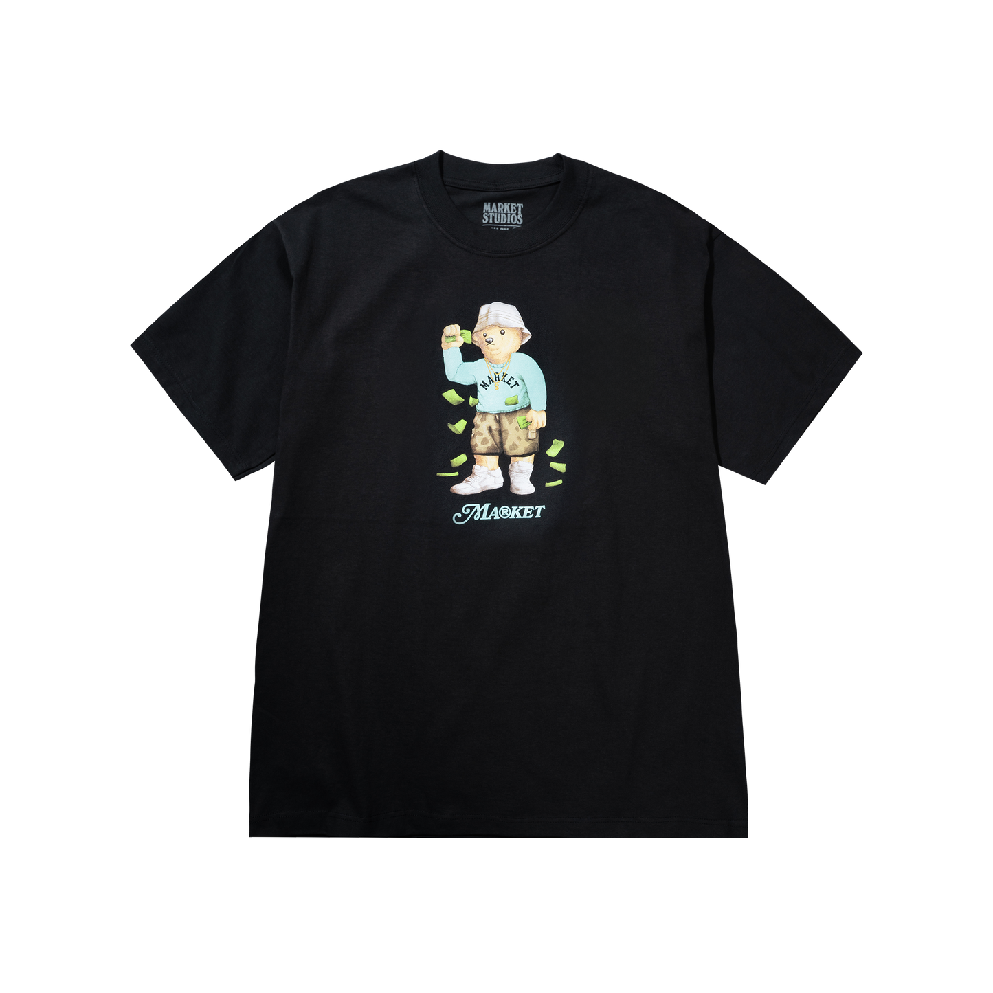 Making It Rain Bear Tee (Jet Black)