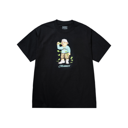 Making It Rain Bear Tee (Jet Black)