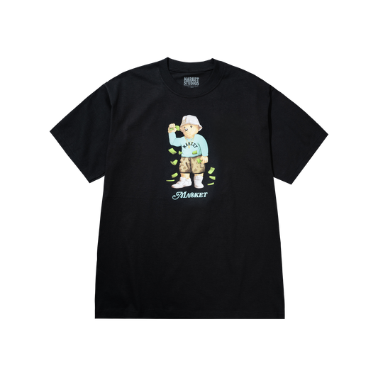 Making It Rain Bear Tee (Jet Black)