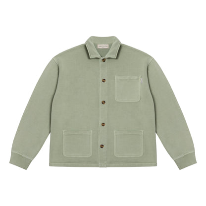 Wordmark Chore Coat (Sage)
