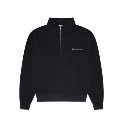 Signature Quarter Zip (Black)